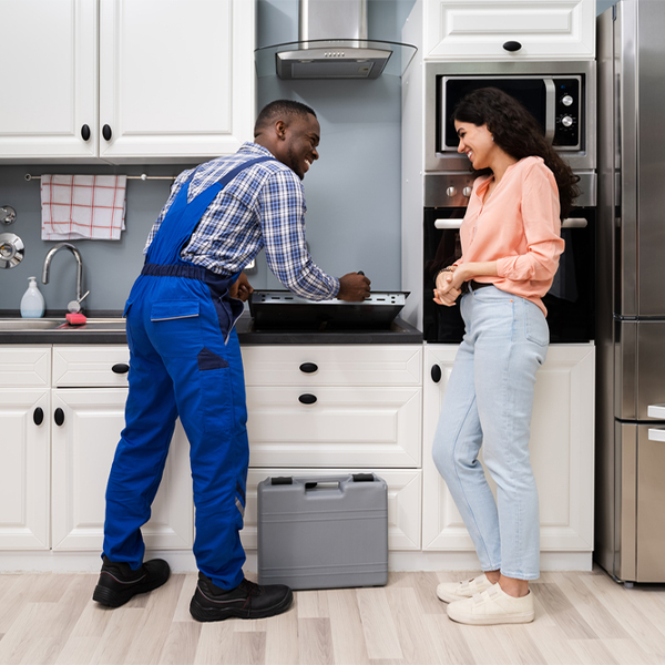 can you provide an estimate for cooktop repair before beginning any work in Boyd